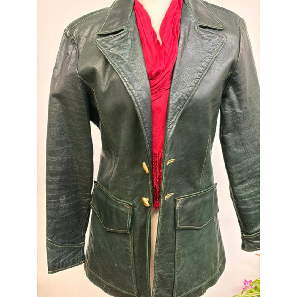KOK Black leather jacket